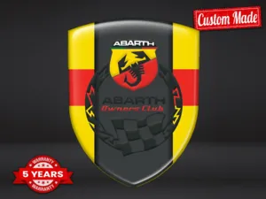 Fiat Abarth Autoembleme Universal Hochwertig Professionell